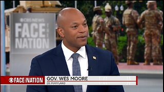 Gov Wes Moore Claims It's Unconstitutional For Trump To Send National Guard To DC