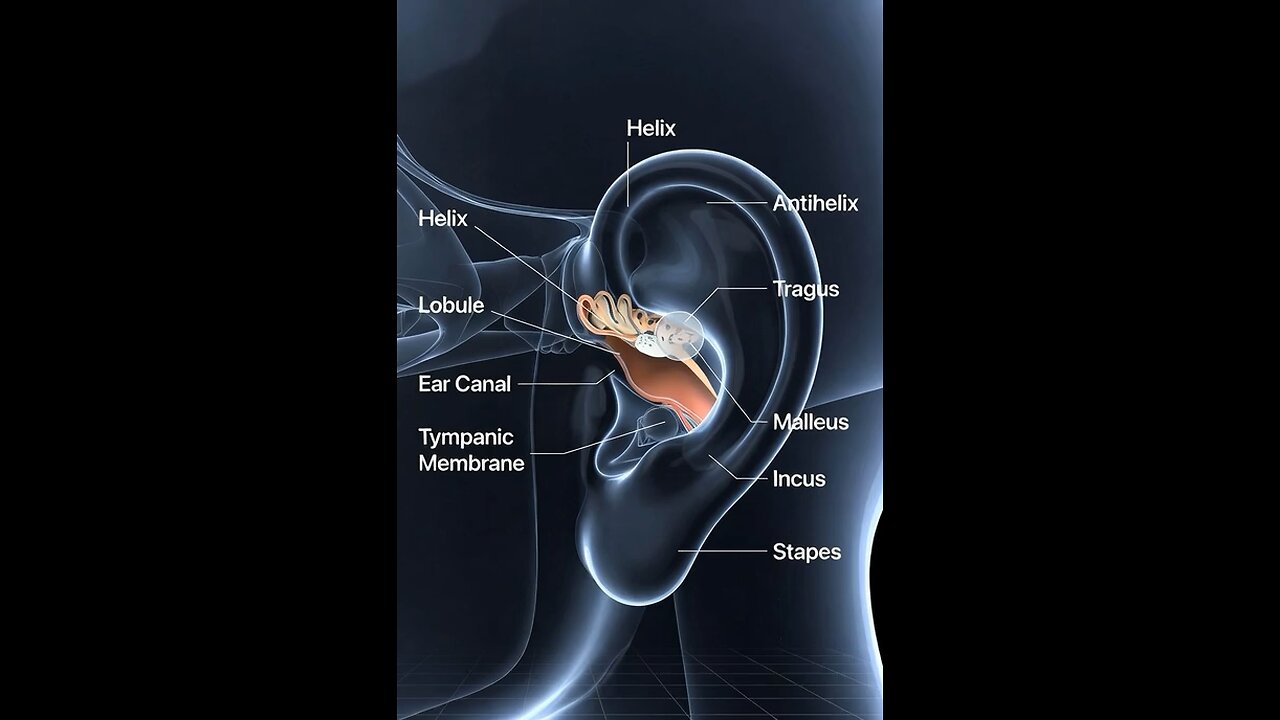 Human ear 3D Animation #3d
