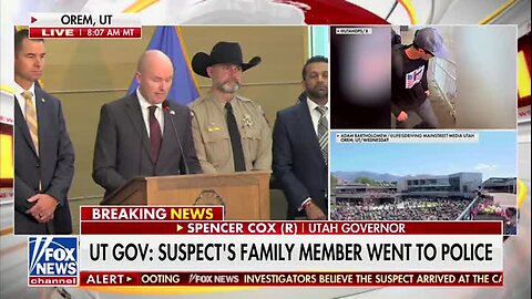 Utah Gov. Cox: Inscription on an Unfired Casing Said: ‘Hey Fascist! Catch!’