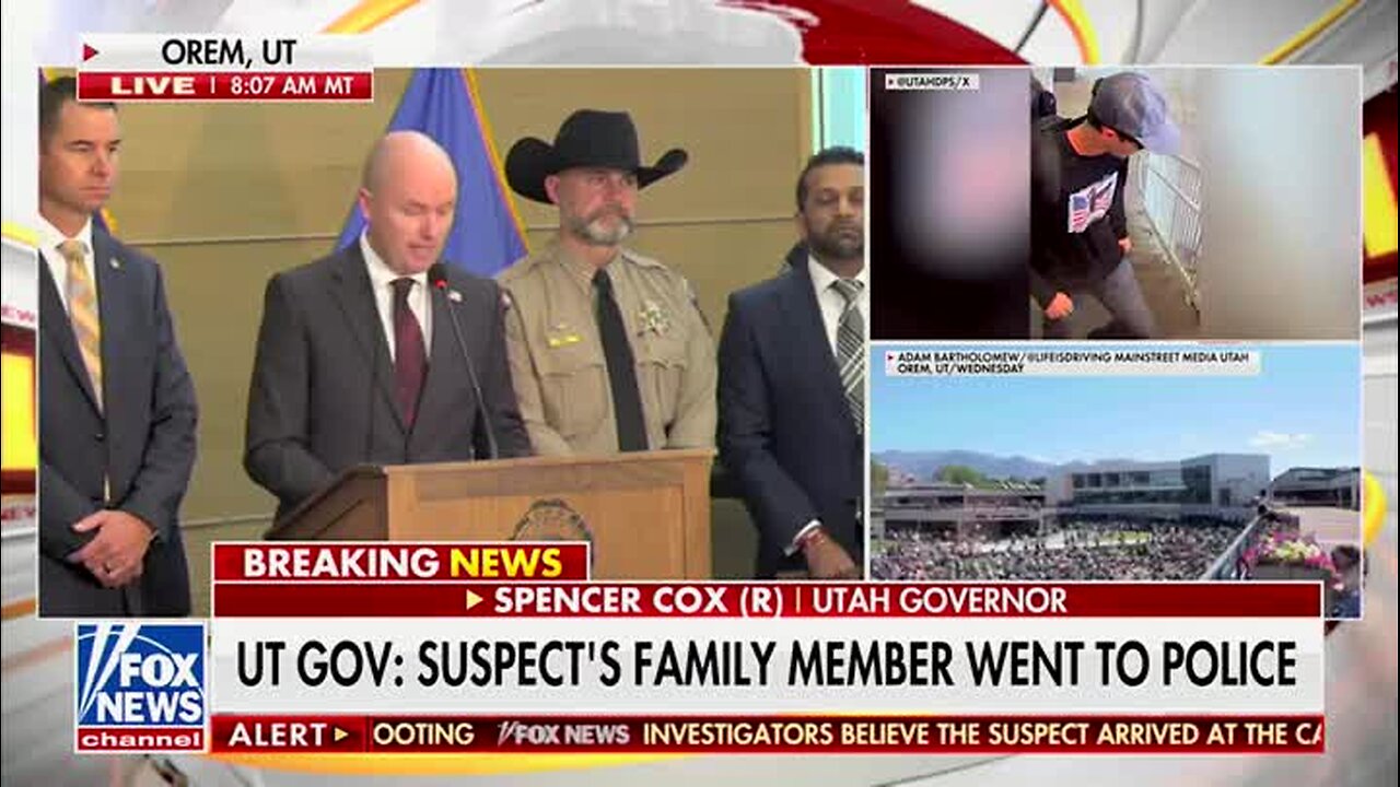 Utah Gov. Cox: Inscription on an Unfired Casing Said: ‘Hey Fascist! Catch!’