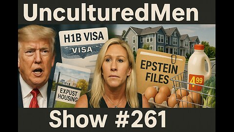 Show #261 - Epstein Files Approved by Congress | H1B Visas | Poor Economy Stats