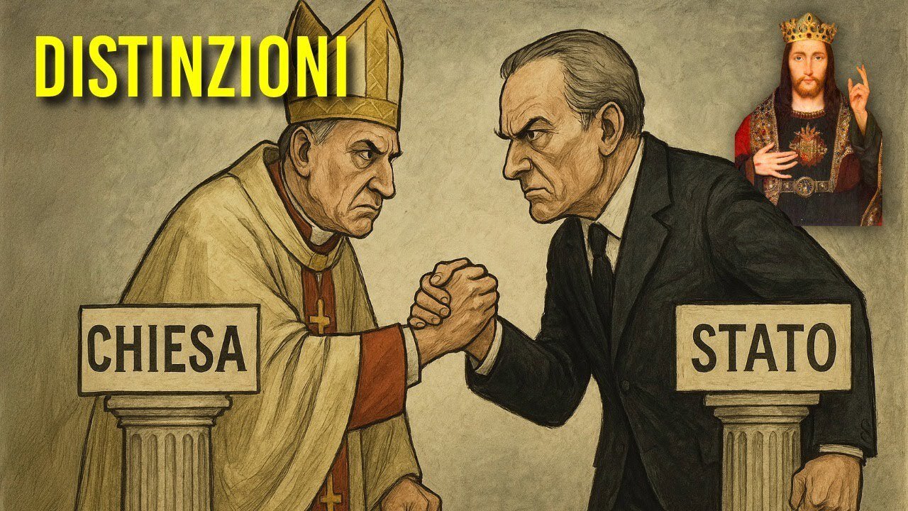 FEDE & CULTURA UNIVERSITAS|“CHIESA E STATO: GLI EQUIVOCI DELLIDEOLOGIA E LA CHIAREZZA DELLA DOTTRINA”😇💖🙏