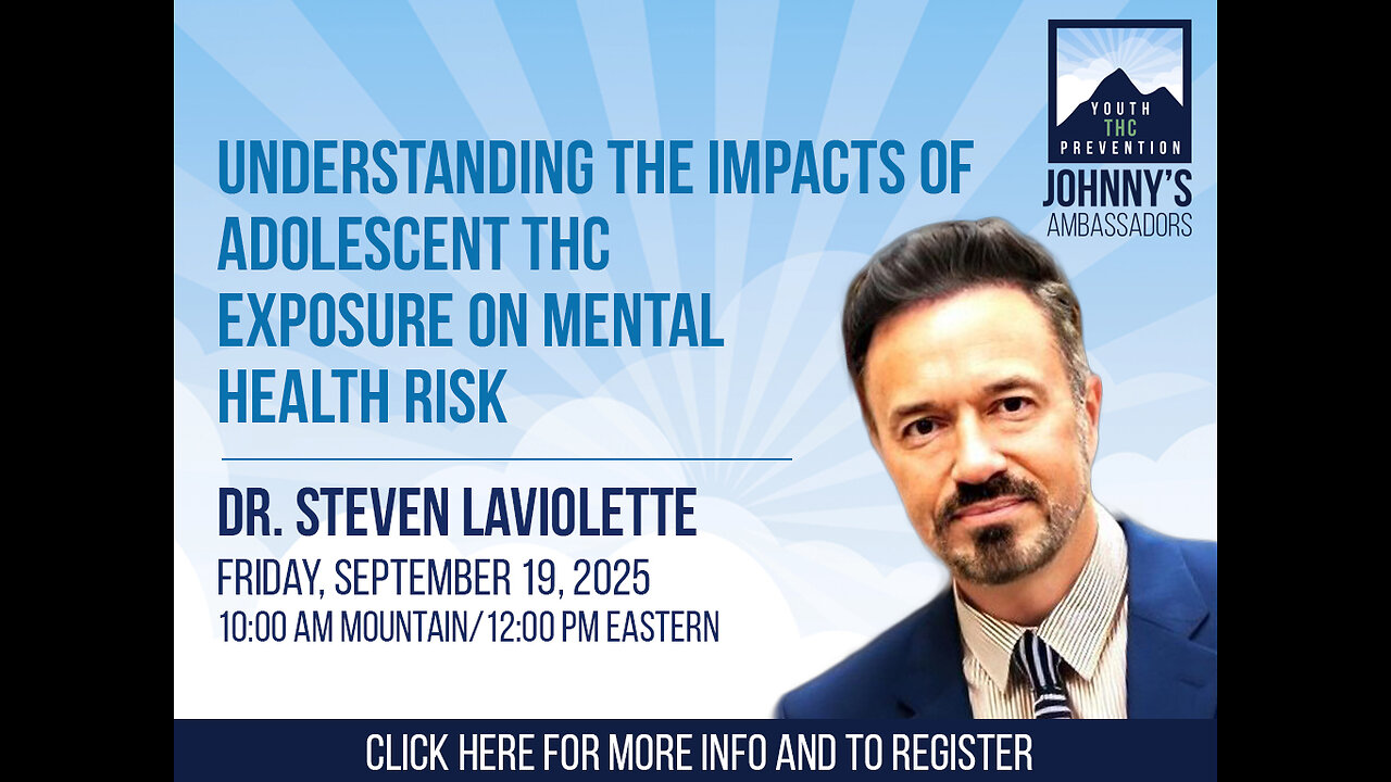 Understanding the Impacts of Adolescent THC Exposure on Mental Health Risk