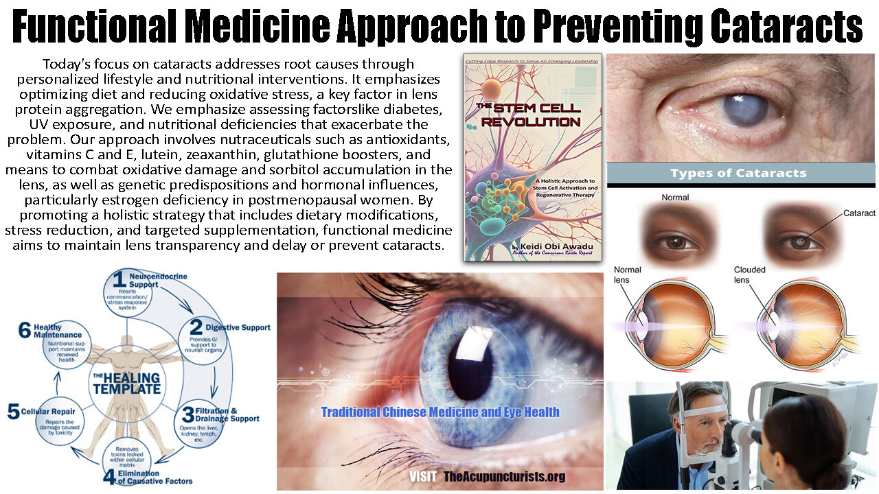 Functional Medicine Approach to Preventing Cataracts