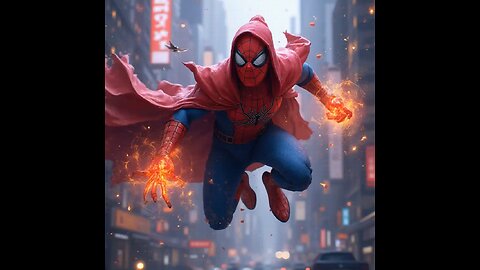 Dr strange /spider man hybrid