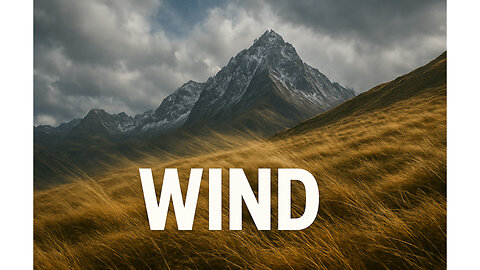 "Peaceful Mountain Wind |Relaxing Nature Sounds for Minds Moul"