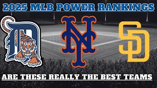 MLB POWER RANKINGS | MLB | WEEKLY RANKINGS | POWER RANKINGS | 2025 POWER RANKINGS | 5/4/25