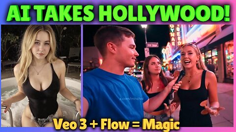 AI Hollywood?! Google's Veo 3 & Flow is INSANE!