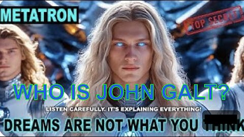 "The Urgency 4 Starseeds Is REAL Now..."Metatron & Dreams R Real Listen carefully! WHO IS John Galt?