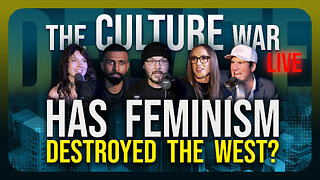 Has Feminism Destroyed The West? Myron Gaines vs Kat Timpf | The Culture War Live With Tim Pool