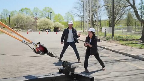 The 25-story Sheraton Mahwah Hotel in New Jersey was blown up in