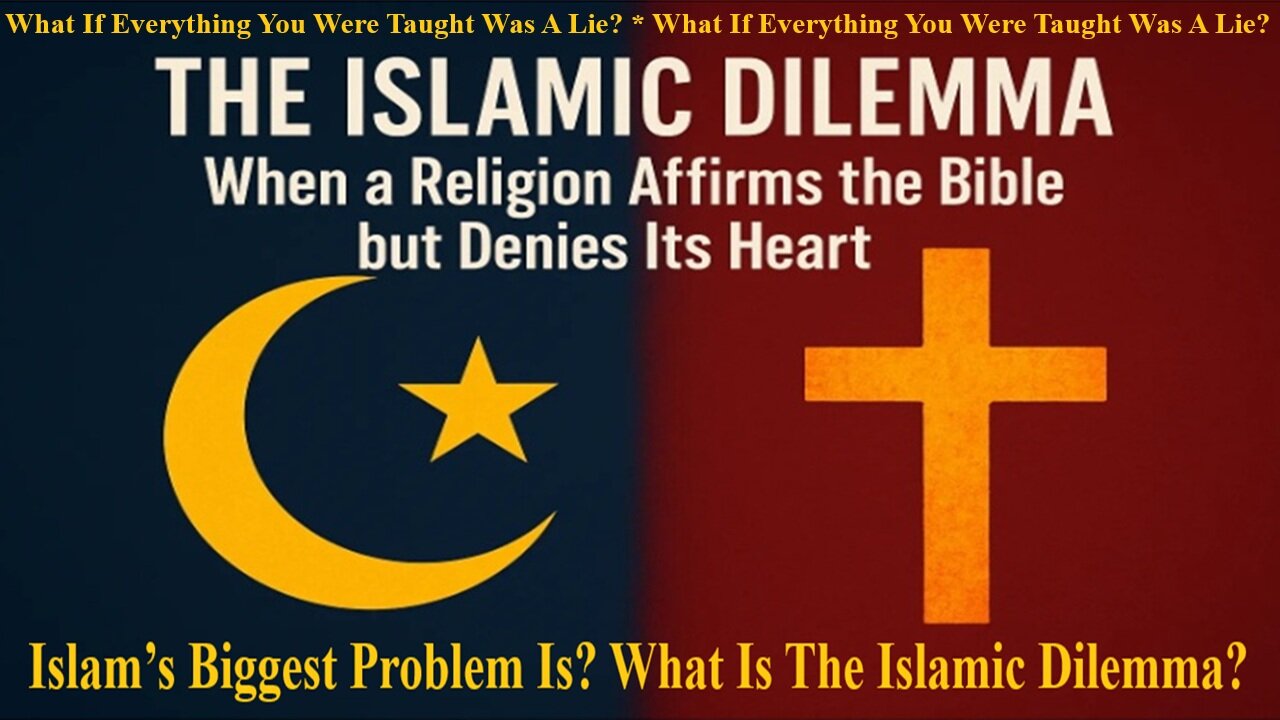 Islam’s Biggest Problem Is? What Is The Islamic Dilemma? Its Own Jesus* Either Way, Islam Is False?