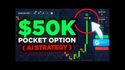 $50 TO $50,000 WITH AI TRADING BOT ON POCKET OPTION | POCKET OPTION BOT | BINARY OPTION STRATEGY