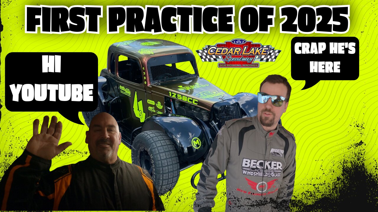 "First Laps of 2025 at Cedar Lake! | New Track, New Fire Suit, Same Grind"