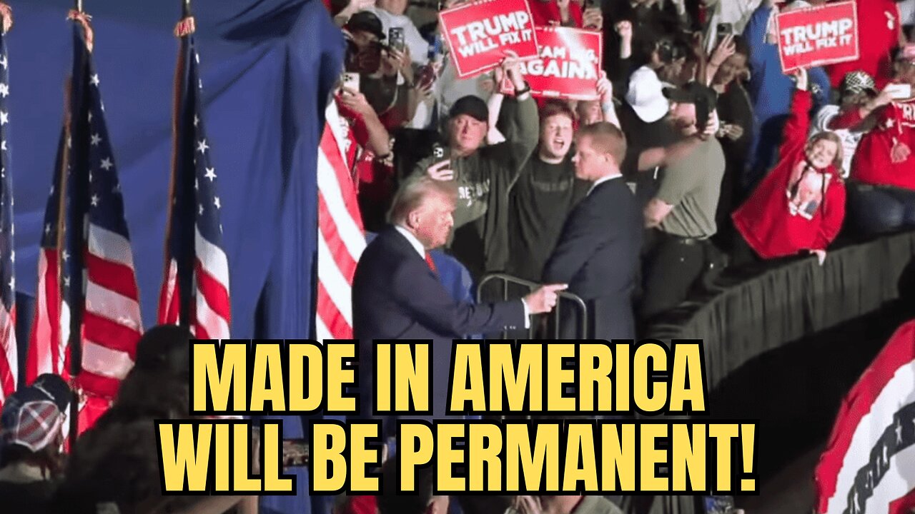 MADE IN AMERICA Will Be PERMANENT! Not Even Joe Biden Dared To Remove TARIFFS ON CHINA!