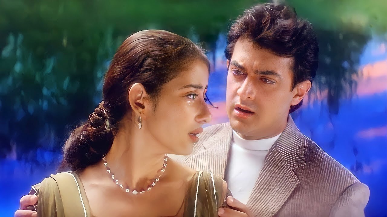 Chaaha Hai Tujhko Lyrical | Udit Narayan, Anuradha Paudwal | Aamir Khan,