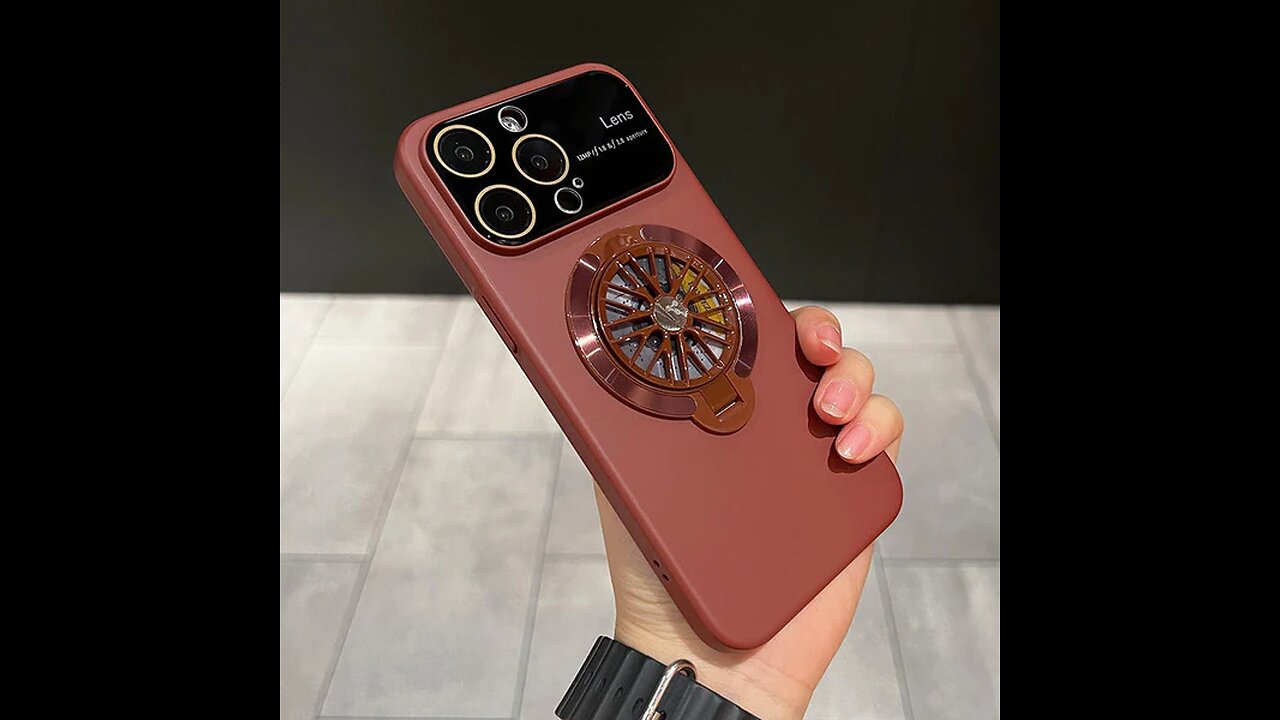 Rotating Gyro Apple 15 Phone Case