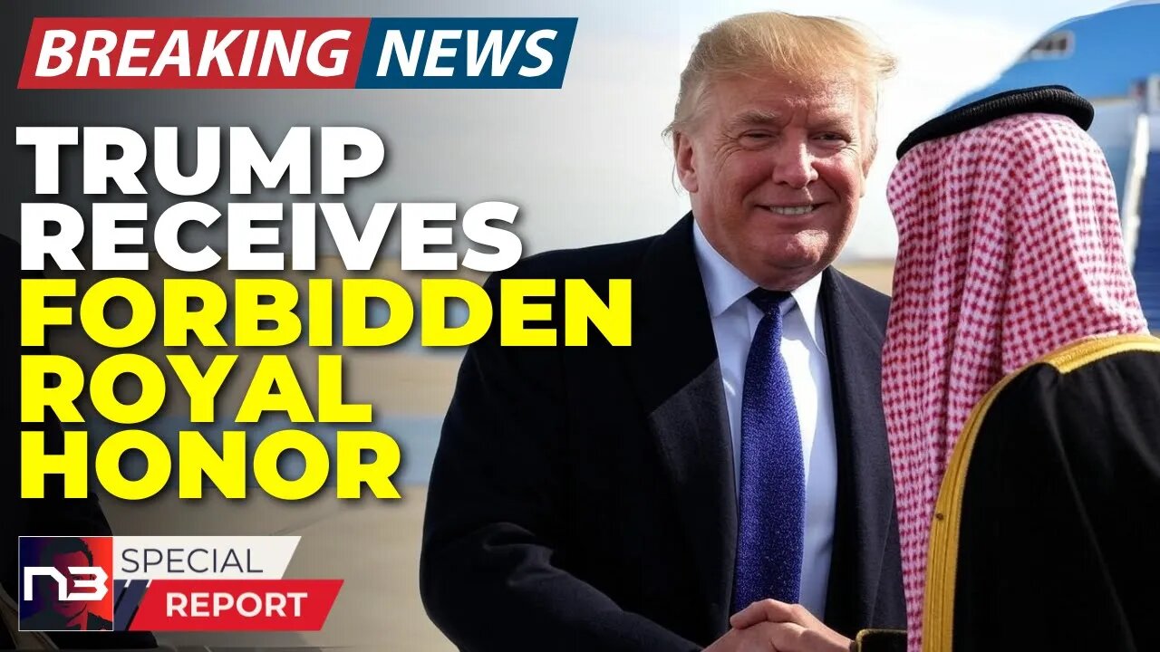 🚨BREAKING: Purple Carpet SHOCK! Saudi Royals Break Protocol For Trump! The World Is Stunned!