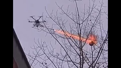 Joseph Martelli Niagara Falls, NY Drone with a flamethrower