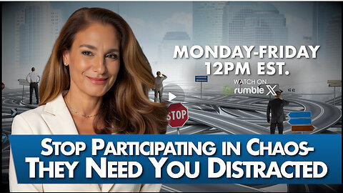 MEL K - Stop Participating in Chaos-They Need You Distracted - 11-17-25