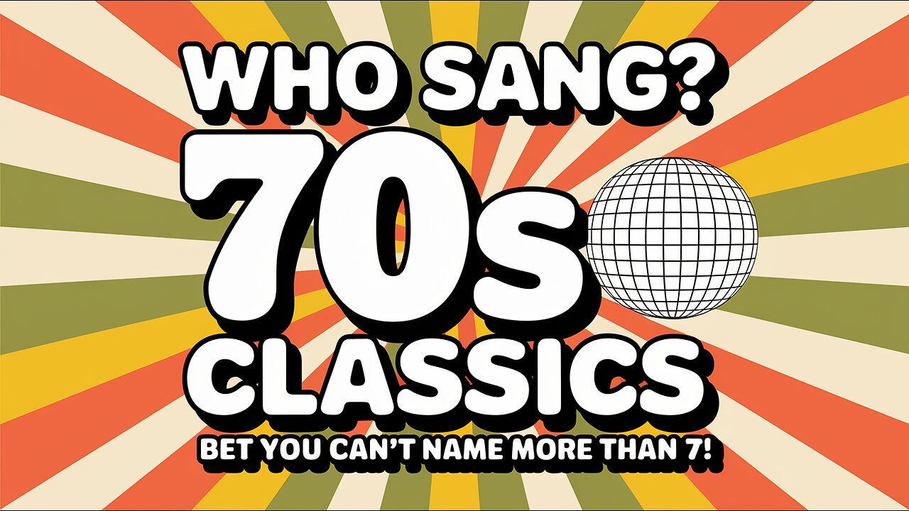 Do you know who sang these 70s Classics?