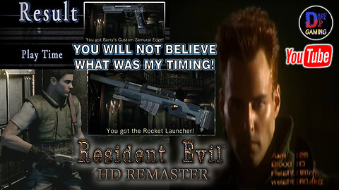 SPEEDRUN for Rocket Launcher with Chris! | Resident Evil HD Remaster