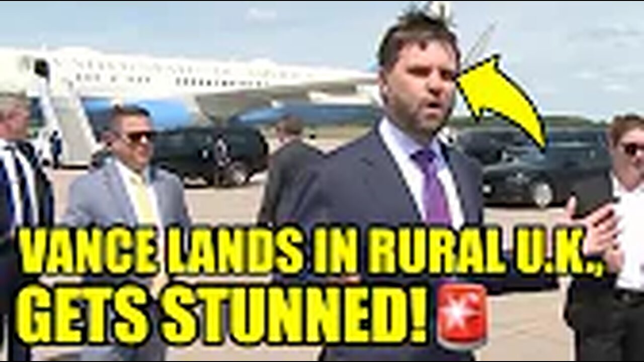 🚨Vance ARRIVES At U.K. Countryside, Gets BRUTAL SURPRISE
