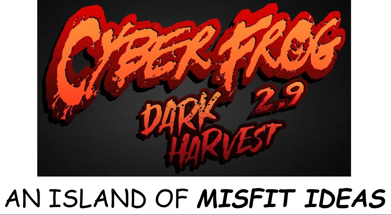 Review: CYBERFROG: DARK HARVEST - An Island of Misfit Ideas!