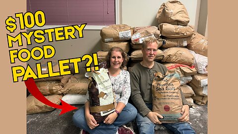 Unboxing a $100 Mystery Food Pallet — This Was CRAZY!”