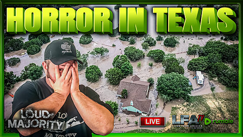 DEATH TOLL IN TEXAS CROSSES 100!!!! | LOUD MAJORITY 7.8.25 1PM
