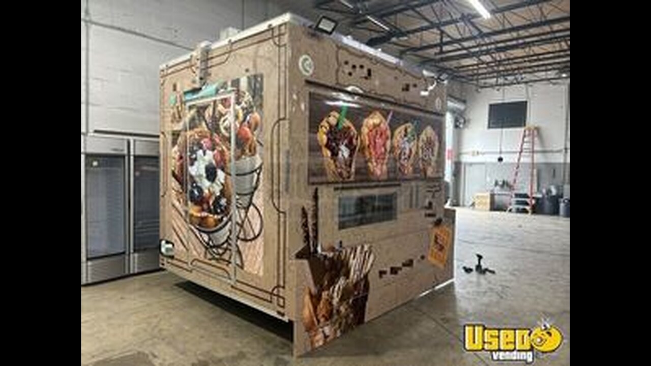 Like New - 2023 8.5' x 10' Bubble Waffle Concession Trailer | Bakery Trailer for Sale in Florida!