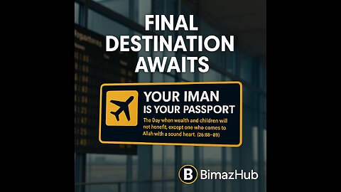 🎬 ✈️ Your Iman is Your Passport – Final Destination Awaits