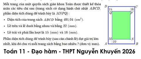 THPT Nguyễn Khuyến 2026: Mỗi trang của một quyển sách giáo khoa Toán được thiết kế thỏa mãn