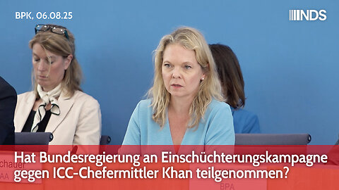 Hat Bundesregierung an Einschüchterungskampagne gegen ICC-Chefermittler Khan teilgenommen?