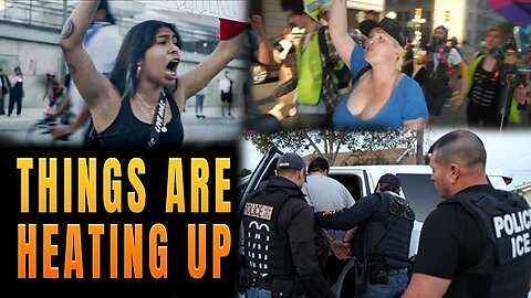 Things Are Only Heating Up Between ICE And Protestors