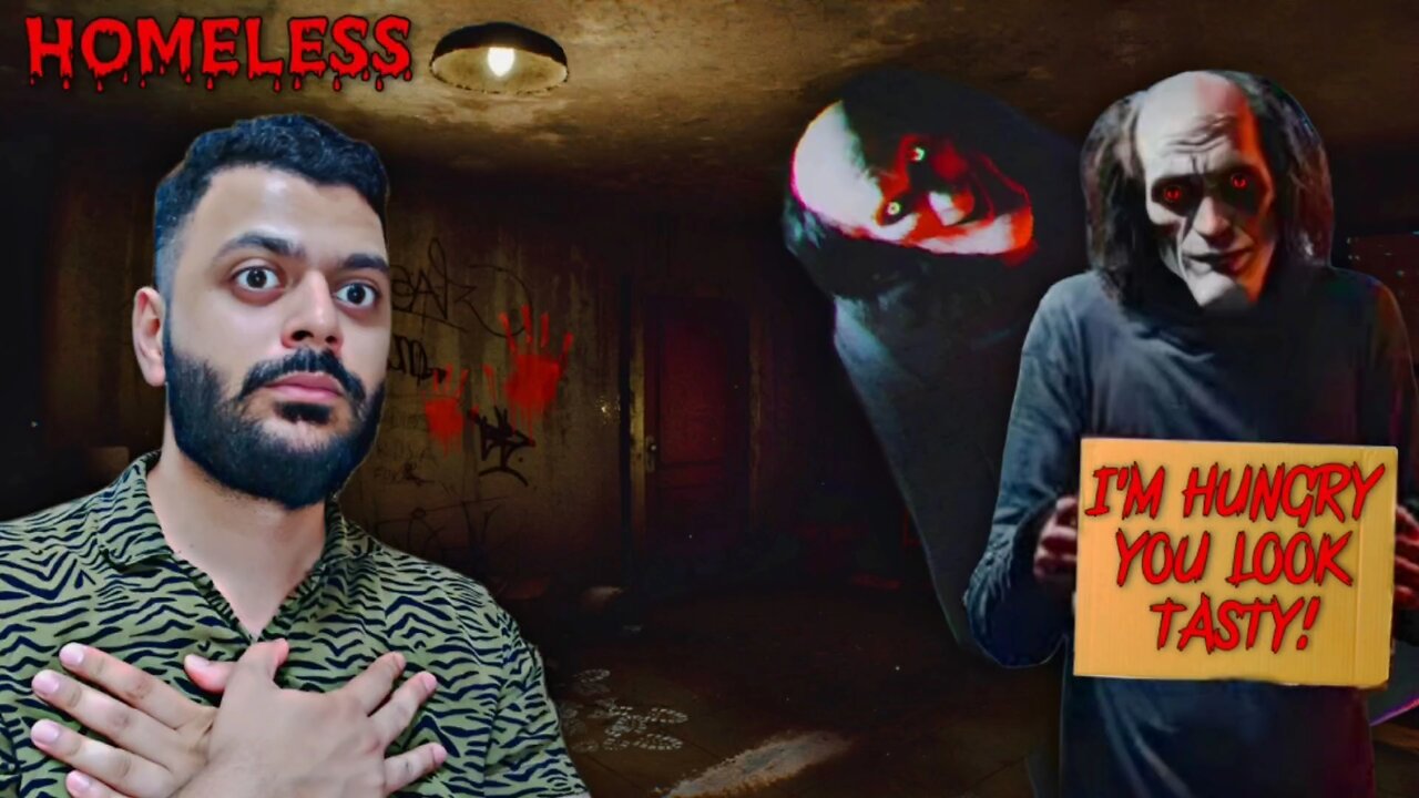 He Wants To Eat Me Homeless Horror Gameplay