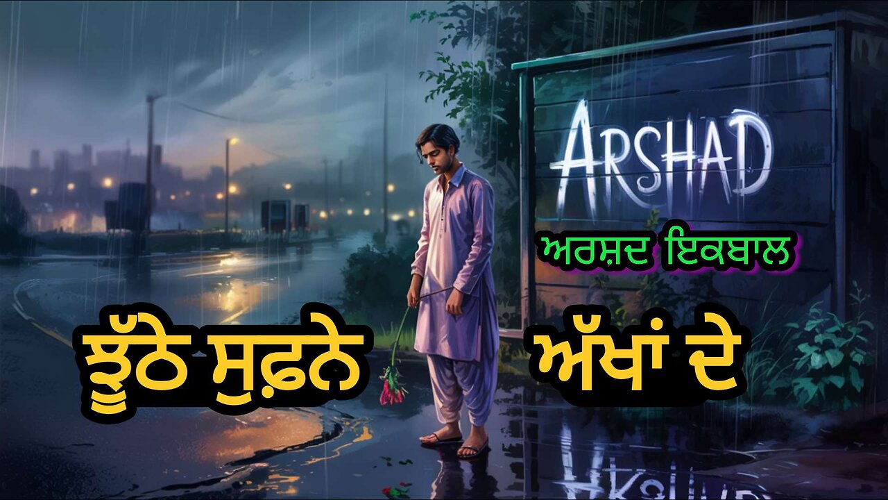 ਝੂੱਠੇ ਸੁਫ਼ਨੇ ਅੱਖਾਂ ਦੇ||Arshad Iqbal
