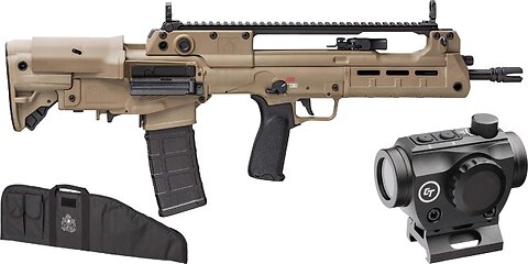 SPRINGFIELD ARMORY HELLION FDE 5.56 NATO 16″ 30-RD GEAR UP BUNDLE
