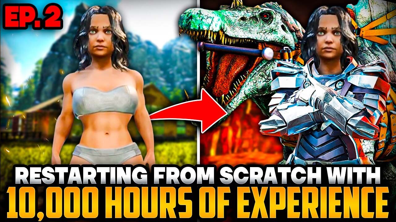 Ep 2: 10,000 Hours & Starting From Scratch | Ark ASA