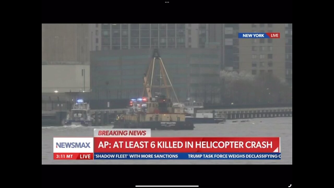 Tragic helicopter crash, New York City ~ 4/10/25