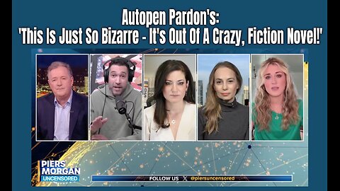 Autopen Pardon's: 'This Is Just So Bizarre - It's Out Of A Crazy, Fiction Novel!'