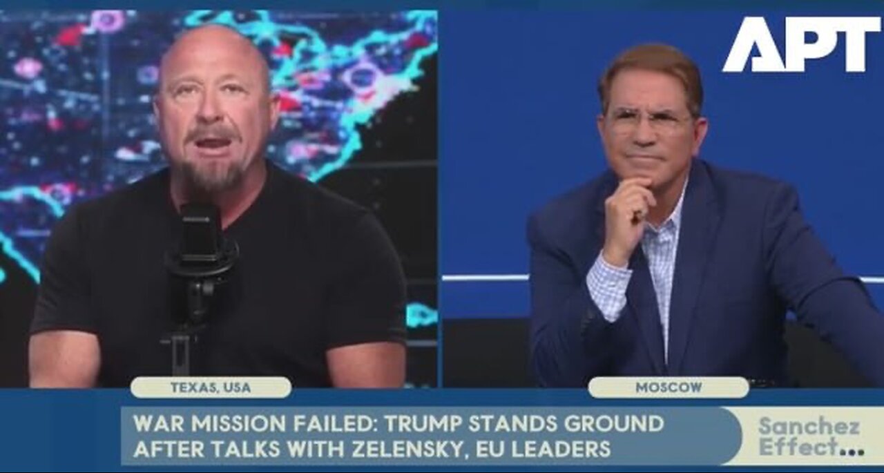 Alex Jones Interview With Rick Sanchez: EU, NATO Facing Inevitable Decline in Russia Conflict