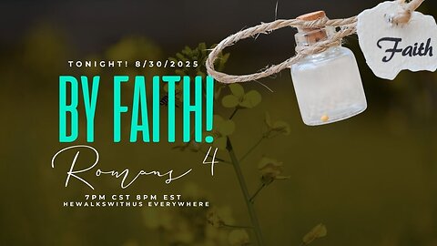 By FAITH! Romans 4