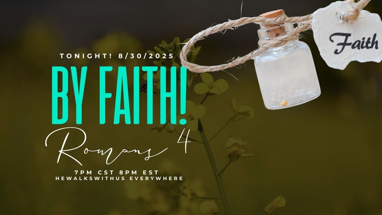 By FAITH! Romans 4