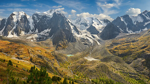 The North Chuya Range, Altai Mountains, Russia