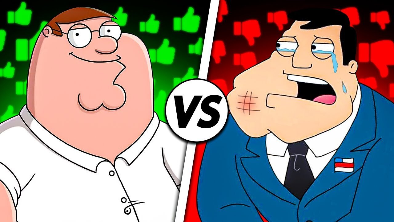 Why Family Guy is FUNNY and American Dad is NOT