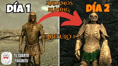 Skyrim |Vida en #skyrim |"Ladrones Poderosos" |Día #2