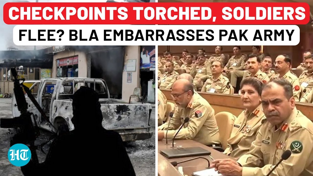 Pakistan Humiliated Again: BLA Executes Daylight Raid, Seizes Weapons from Army Camp | Balochistan