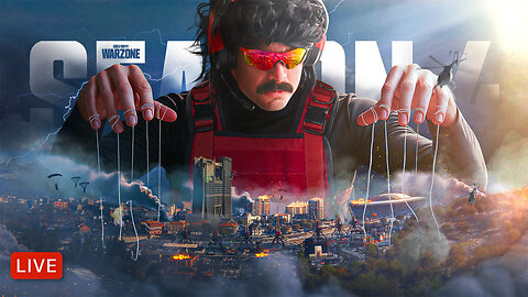 🔴LIVE - DR DISRESPECT - WARZONE - NEW SEASON 4!
