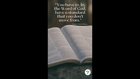 God calls us to build our lives on an unshakable standard: His Word.
